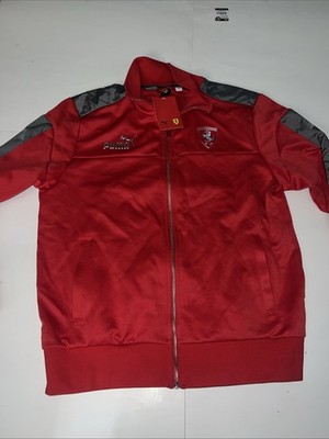 Puma Scuderia Ferrari Race MT17 Track Jacket Red Size M $110 NEW