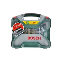 Bosch Bohrer- Und Bit-Set X-Line 50Ti Plus 173-Teilig Fixier-Set, 223-Teilig
