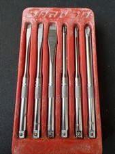 Snap On 6pc Ratcheting Screwdriver Combination Bladeshaft Set Shank Sgdmrc60 