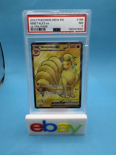 Ninetales ex graded PSA 7 for sale on eBay