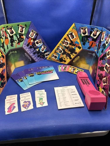 Vintage 1996 Electronic Dream Phone Board game Milton Bradley Works! READ
