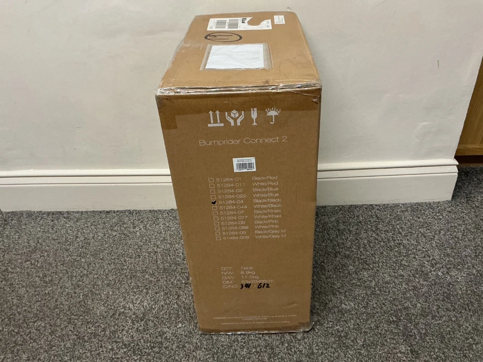 CONNECT 2 STROLLER WHITE BLACK LIGHTWEIGHT 8.9KG BABY PUSHCHAIR WITH STORAGE NEW - Image 4 of 4