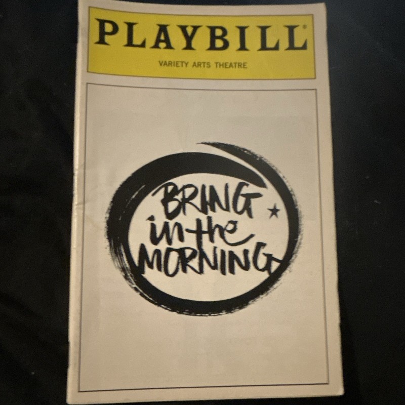 Bring in the Morning Off-Broadway Playbill  (Apr 1994) Yassmin Alers