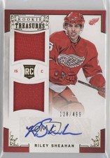 2012-13 Panini Rookie Anthology Treasures 128/499 Riley Sheahan #121 Auto 0i5j
