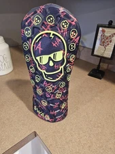 SWAG GOLF TPU SKULL DEFACED DRIVER COVER NOOB