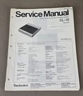 Technics Turntable SL-10 Service Manual D-4407