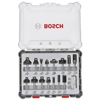Bosch 15Tlg. Mixed FräSer Set 6Mm Schaft - 2607017471 FüR FräSen Starter-Set