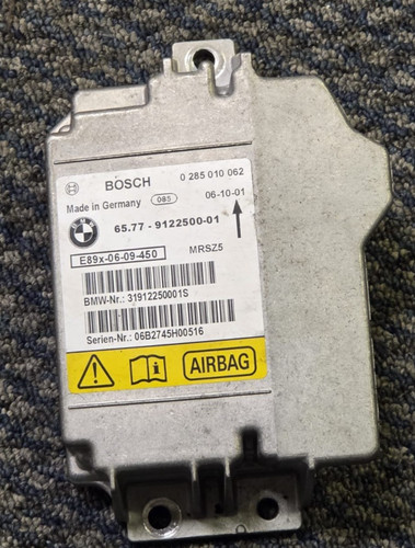 BMW 1ER 120D M SPORT 2006 AIRBAG STEUERUNG SENSOR MODUL ECU 9122500