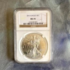 U.S. Mint American Eagle 2013 1 oz Silver MS 70 NGC Business Strike Coin