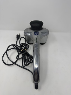 #ad Brookstone Max Dual Node Percussion Massager 3 Programs 5 Speeds Each BST 007 $79.99