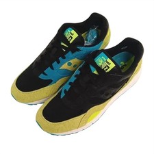 Saucony Men's Shadow 6000 Mushroom Pack Low Top Sneakers Neon/black