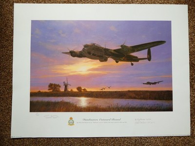 Dambusters Outward Bound Print Ltd Edition 142/650