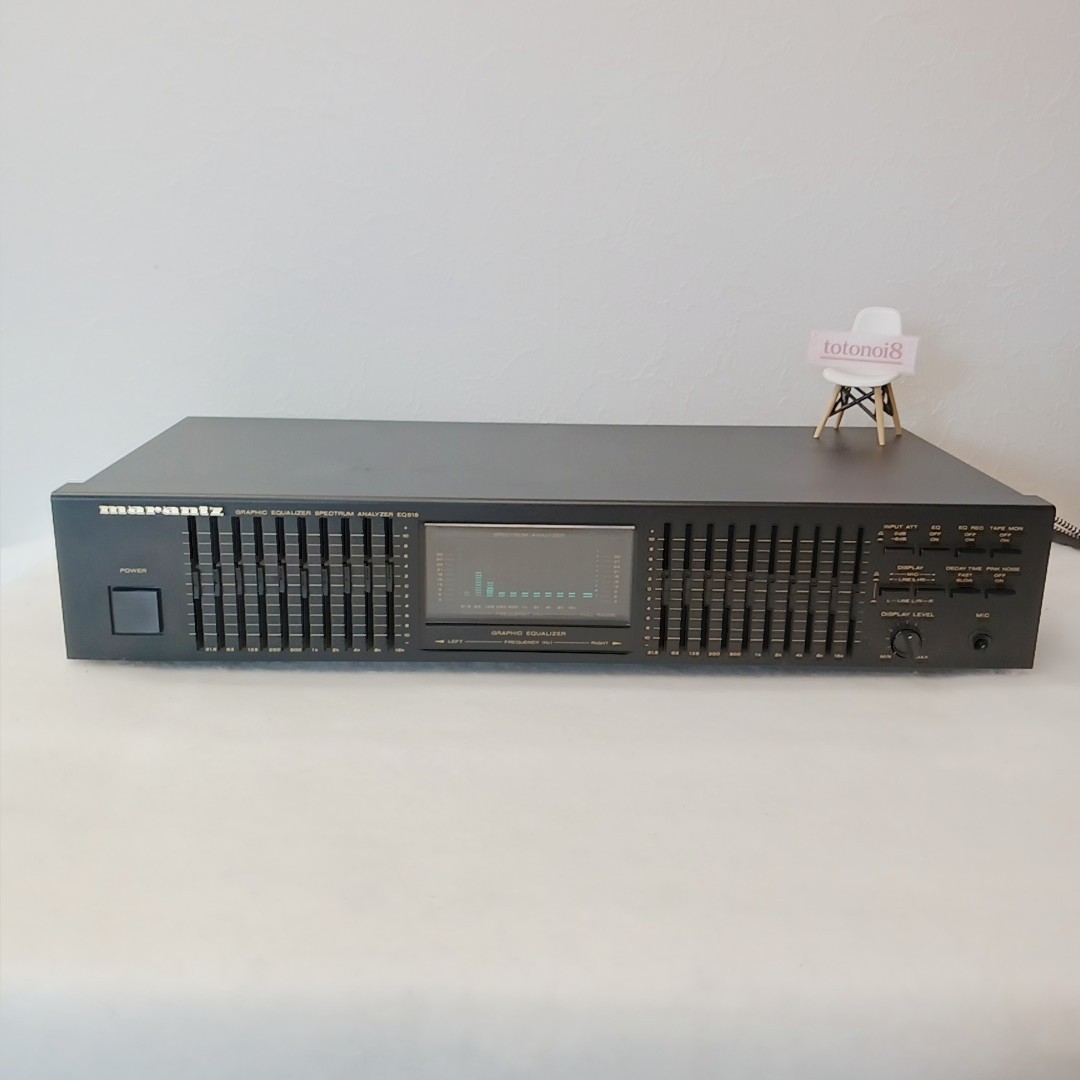 Marantz EQ515 10 Band Graphic Equalizer Spectrum Analyzer AC 100V