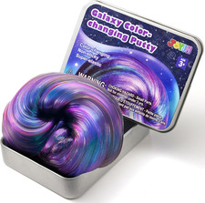 Galaxy Color-Changing Putty, Slime for Kids 4.2Oz, Therapy Putty, Fidget Toys Ad
