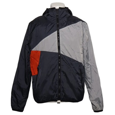 Warp, Regenjacke, Herren, Größe: L, Grau/Orange/Weiß, Polyamid/Polyester #wQb