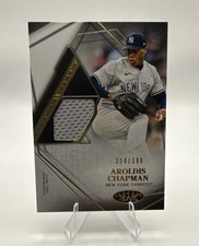Topps 2022 Tier One Certified Game Used Relic Aroldis Chapman Relic /399 Yankees