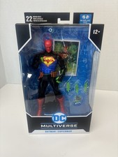 McFarlane DC Multiverse Batman Superman Fusion Platinum Edition Chase Figure Toy