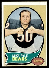 1970 Topps Mike Pyle Chicago Bears #37