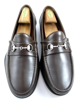 Allen Edmonds ''VERONA II'' Italian Men's Dress Loafers 10.5 EEE Brown (584N)
