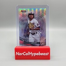 2022 Bowman's Best Baseball CJ Abrams #49 Base Refractor RC Rookie Nationals