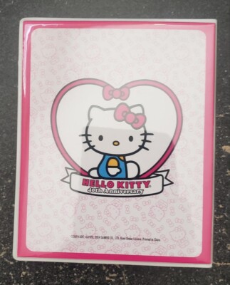 1980s MINI BINDER ALBUM Hello Kitty Folder Card Photo Doll Miniature Sanrio  Book