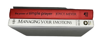 Joyce Meyer book duo The Power of Simple Prayer/Managing Your Emotions ...