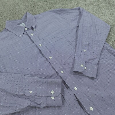 Brooks Brothers Dress Shirt Mens Extra Large Button Down Regent Fit | eBay