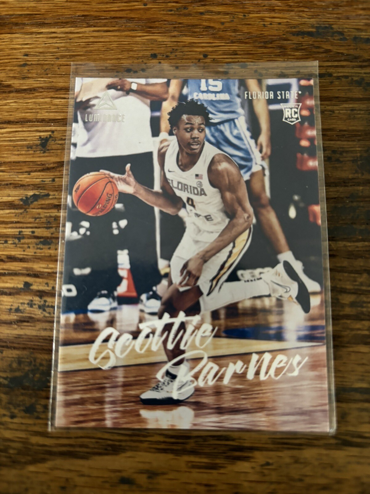 2021-22 Panini Chronicles Luminance Draft Picks #82 Scottie Barnes Rookie RC