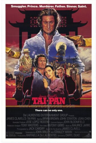 TAI PAN Movie POSTER 27x40 Bryan Brown Joan Chen John Stanton Kyra Sedgwick Tim - 第 1/1 張圖片