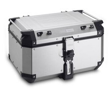 GIVI 2017 Tiger 800 XCa Triumph OBKN58A OUTBACK TOP CASE 58 LITER SILVER OBKN58A