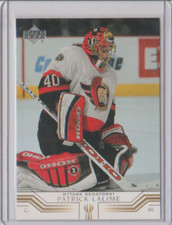 2001-02 Upper Deck #124 Patrick Lalime Ottawa Senators