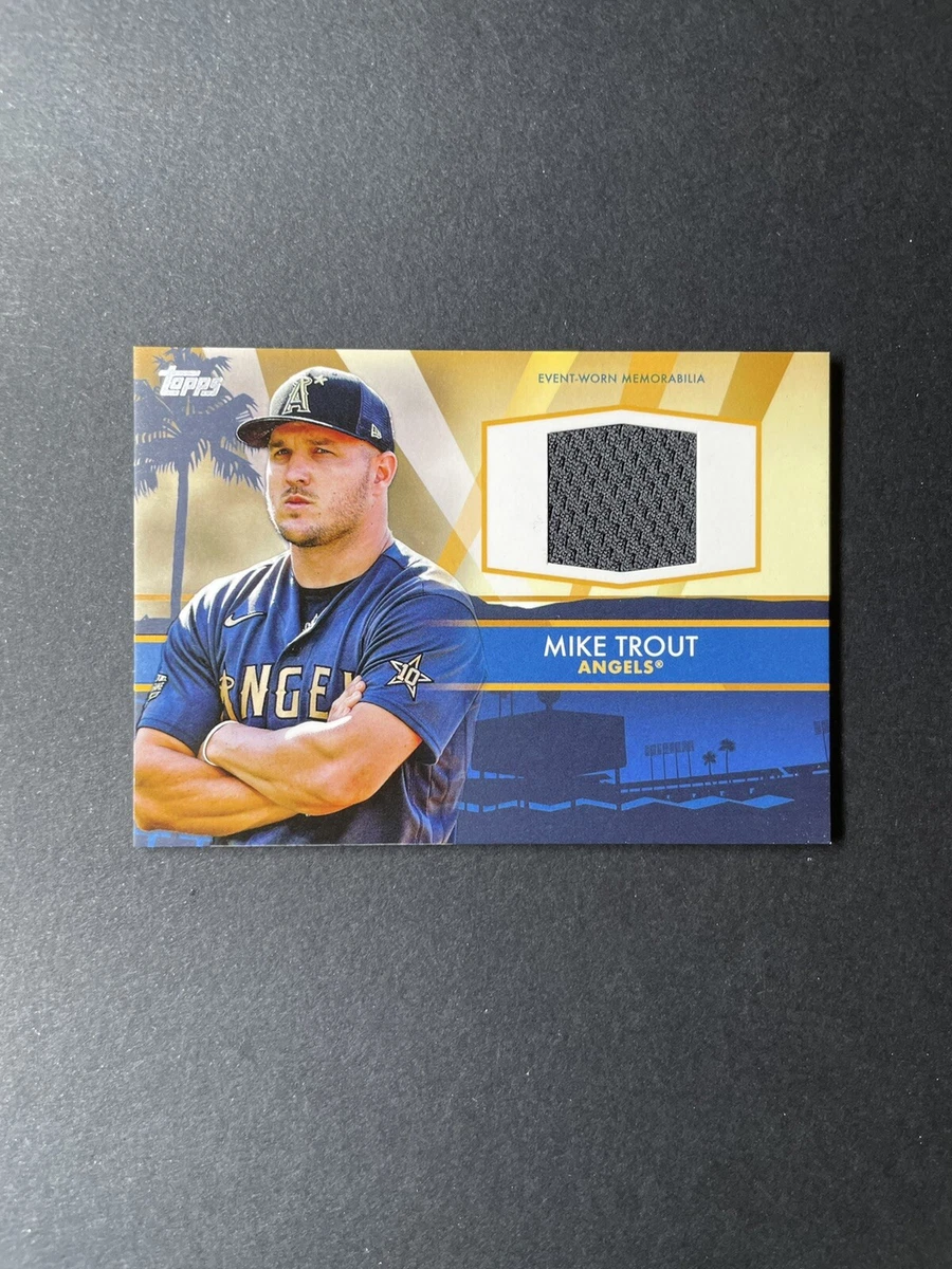 2022 Topps Update - Mike Trout - All Star Game Stitches Relic ANGELS