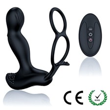 New Powerful Prostate Massager Dual Motor Male Waterproof Vibrators Professional