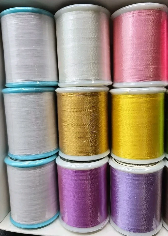 NEW Janome Embroidery Thread 27 Pc New Sealed See Pics - Image 2 of 4