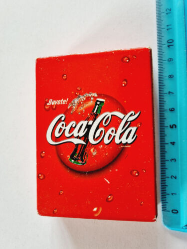 Cartes De Jeu Boisson Coca Cola Poker Bridge Originelle Cartes à Jouer New - Photo 1/4