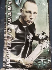 Mike Terrana Drum Promo Store Vynl Banner 46x24 Trickdrums Pro1-V Trick Drums ad