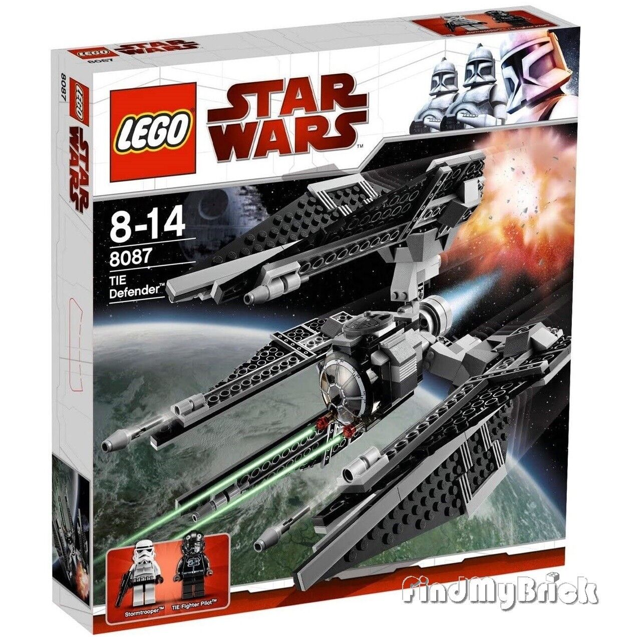 Lego Star Wars 8087 TIE Defender - Authentic Factory Sealed Brand NEW