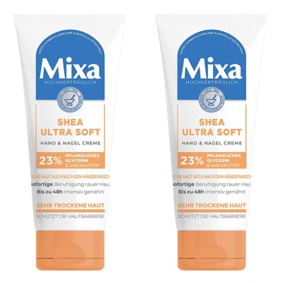 D'Shila Hand- Und Nagelcreme – Intensive Pflege Für Trockene Hände, Mit Omega 6 – 250ml Tube