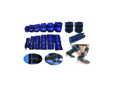 Pesi Caviglie e Polsi SPORT FITNESS POLSIERE CAVIGLIERE 1Kg 2KG 3kg 4KG 5KG 6KG