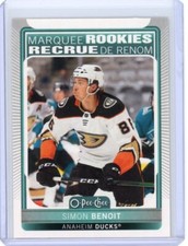 2021-22 O-Pee-Chee OPC Simon Benoit Marquee Rookies RC Anaheim Ducks