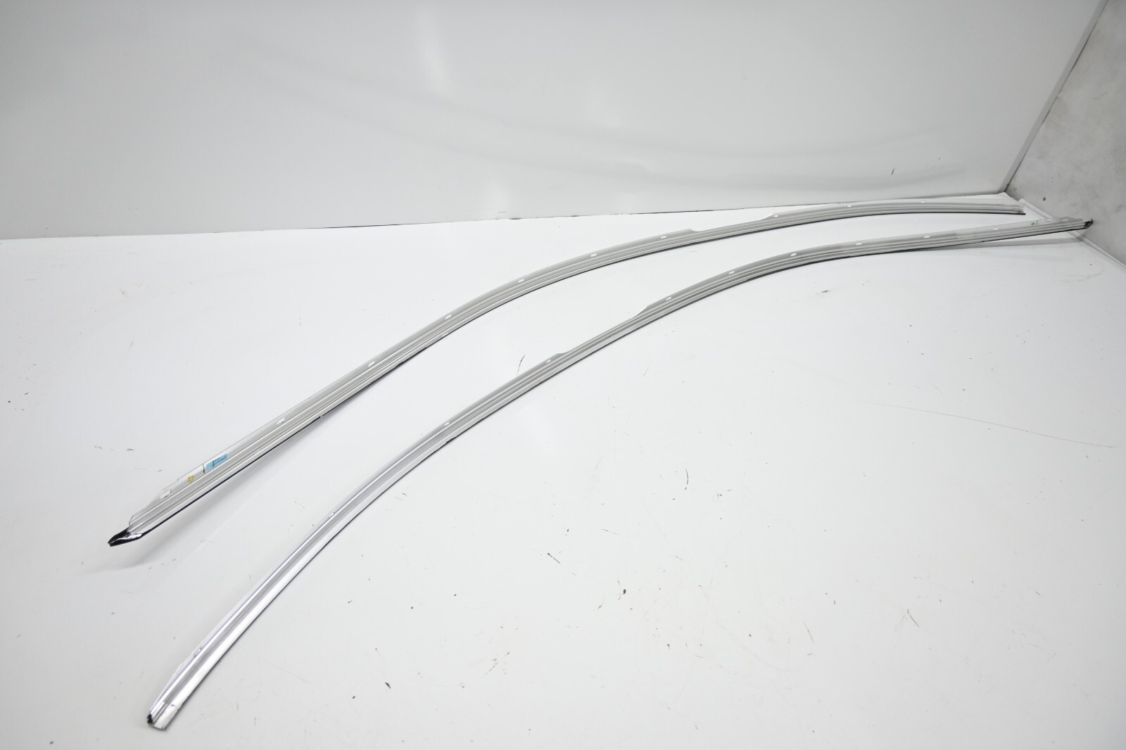 ⭐ 14-20 Maserati Ghibli Left & Right Roof Window Door Molding Chrome Set Oem