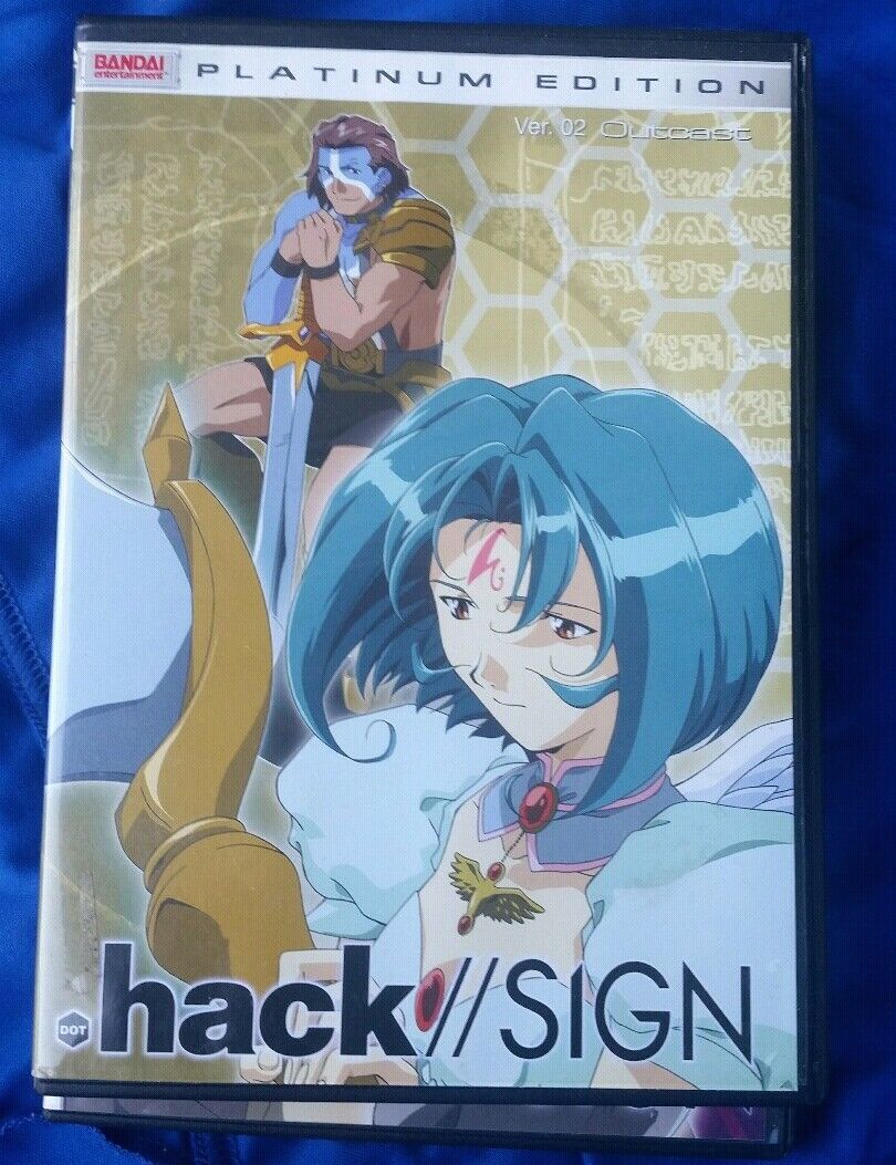 Hack Sign / NEW anime on DVD . Dot hack from Funimation