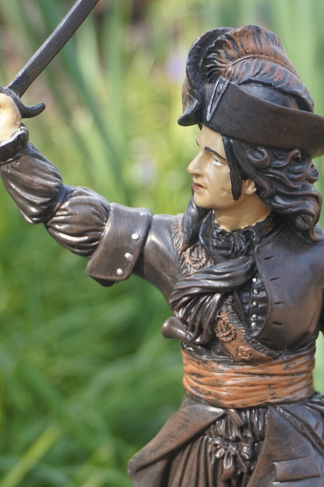Figurine Jean Bart corsaire de Dunkerque statuette de collection en résine 25cm