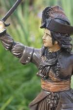RE0461  FIGURINE STATUETTE  JEAN  OU JAN  BART DUNKERQUE MARIN CORSAIRE PIRATE