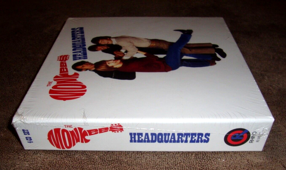 MONKEES Headquarters 4CD Box Set Rhino SUPER DELUXE SEALED