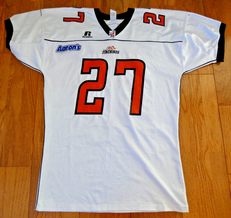 ALBANY FIREBIRDS - Arena FB 2 - Game Worn JERSEY - Derik Adams Jr.