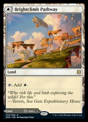 Brightclimb Pathway Grimclimb ~ Zendikar Rising [ Excellent ] [ Magic MTG ]