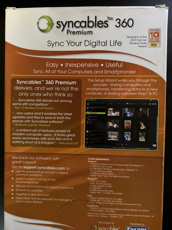 Syncables 360 Premium - 3 User Family Pack - Image 2 of 4