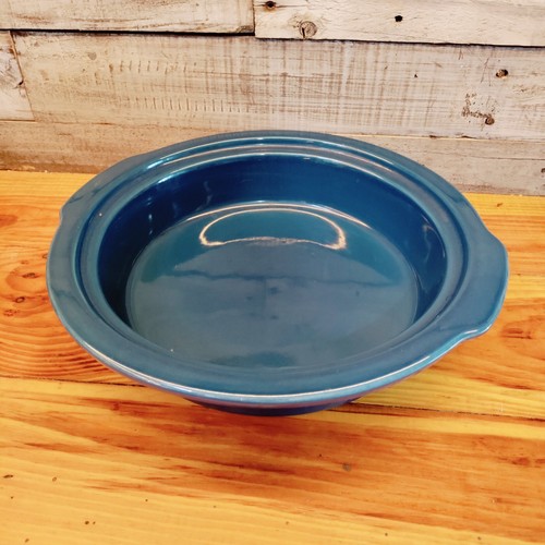 Peterboro Basket Co Stoneware Collection Blue Round Casserole Dish Replacement eBay