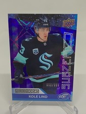 Kole Lind 21-22 UD Ice Sub Zero #SZ-34 Rookies /999 Seattle Kraken